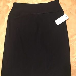 Stretch pencil skirt